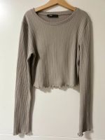 Langarmshirt Pulli gerippt grau Gr M Nordrhein-Westfalen - Versmold Vorschau