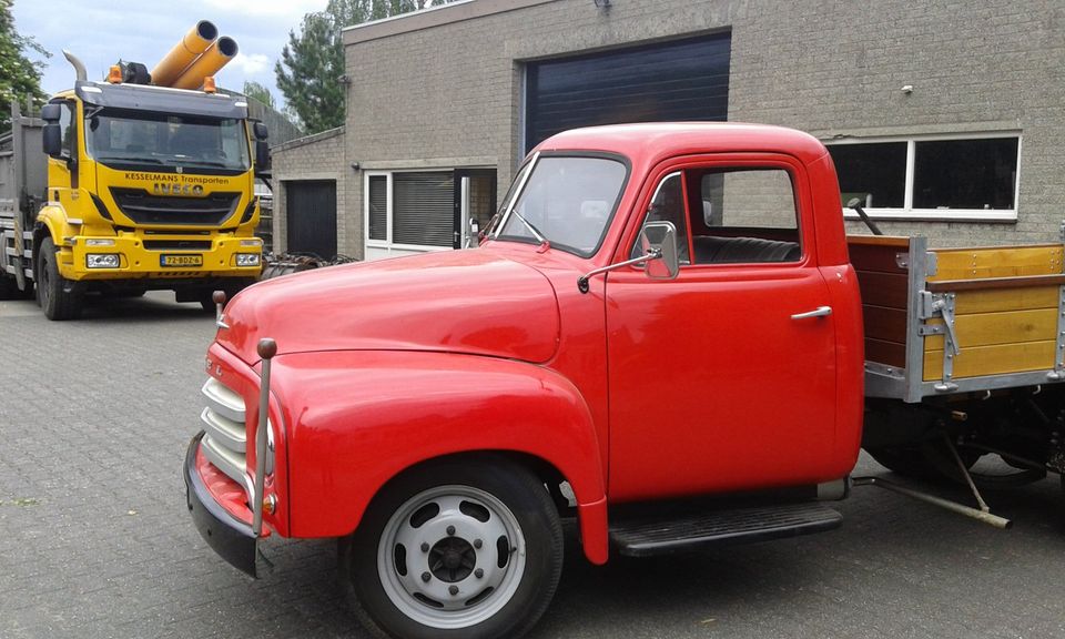 1955 Opel Blitz  mit ADA Hinterkippvorrichtung Handmechanisch in Dinslaken