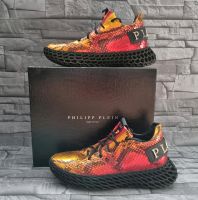 PHILIPP PLEIN RUNNER SNEAKERS $KELETON PYTHON / 44 / NEU / Hessen - Ober-Mörlen Vorschau