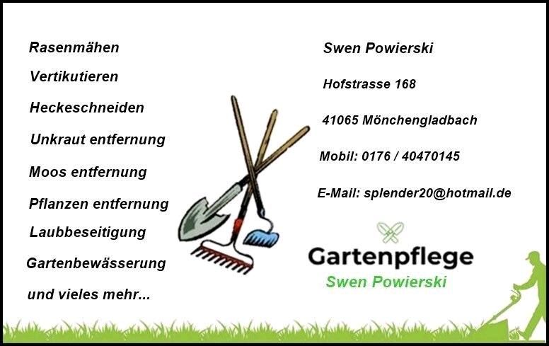 Gartenpflege.Sie benötigen Hilfe? Ich Helfe Ihnen. in Mönchengladbach