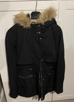 Zara Winterjacke schwarz Fellkragen XL Eimsbüttel - Hamburg Niendorf Vorschau