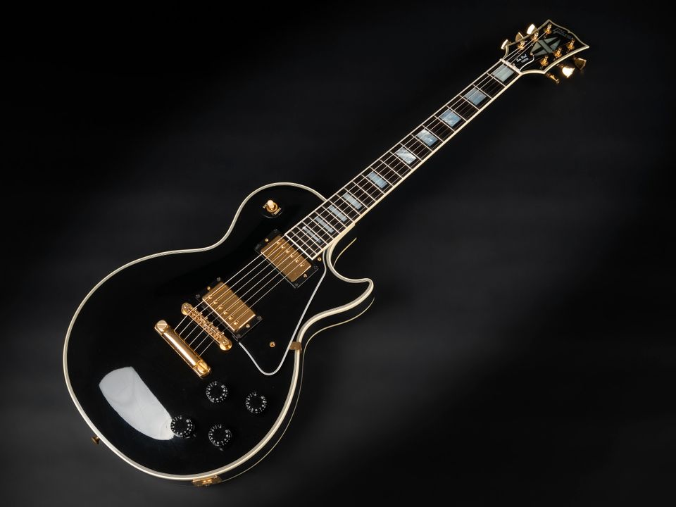 1990 Gibson Les Paul Custom Ebony | Vintage USA Black Beauty in Niebüll