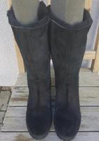 Vibram damen Lammfellstiefel gr.41 schwarz fast neu West - Höchst Vorschau