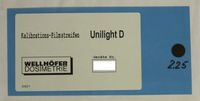 Dental - Kalibrations-Filmstreifen - Unilight D - Dosimetrie Sachsen-Anhalt - Biederitz Vorschau