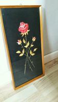 Strohblumen Wandbild Bild Strohbilder DDR Strohbild alt retro Thüringen - Schmalkalden Vorschau