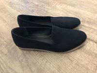 Mokassins Schuhe Größe 42 Marine blau Ballerina Niedersachsen - Leer (Ostfriesland) Vorschau