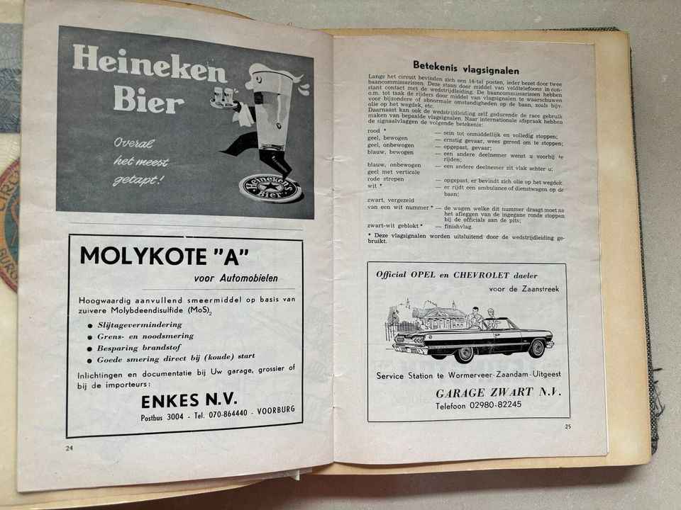 Motorsport Fotoalbum 1963 mit Programmheften usw. in Monheim am Rhein