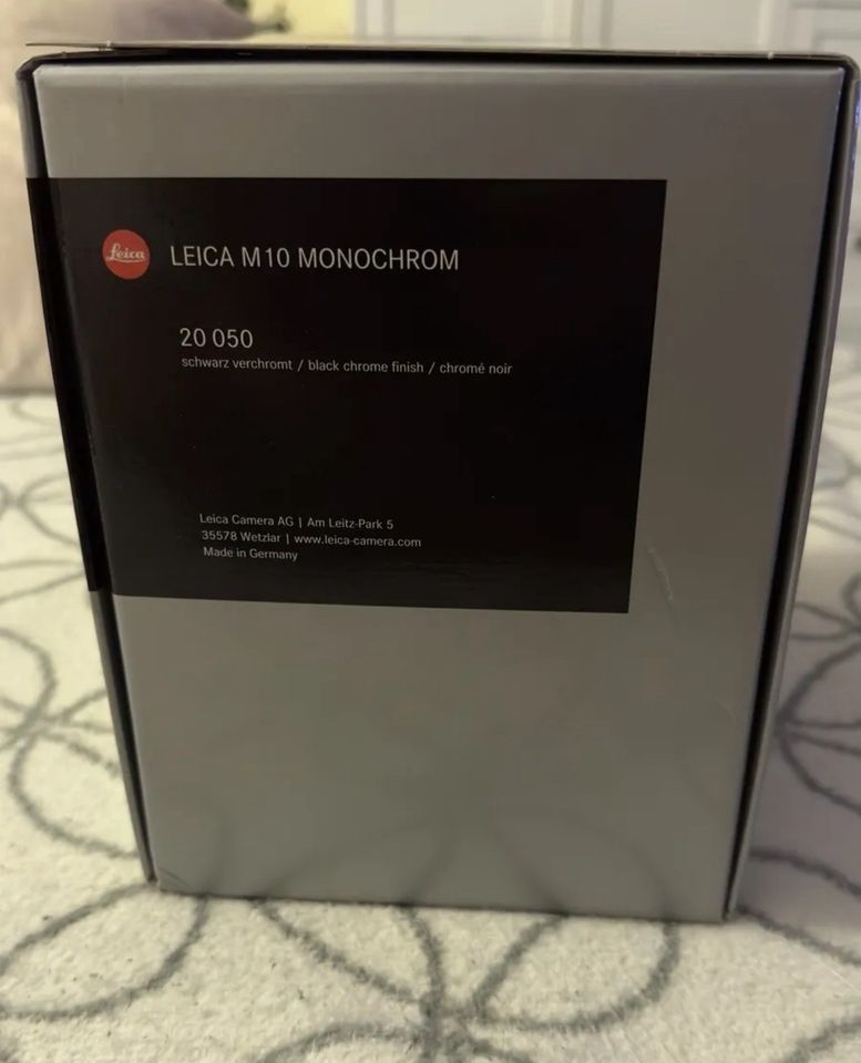 Leica M10 Monochrom 20050 OVP Neuwertig Mit Unterlagen. in Leipzig