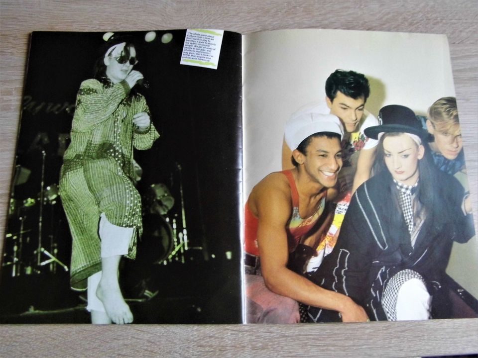 Culture Club - Boy George: In His Own Words + Clippings 80er + LP in Speyer