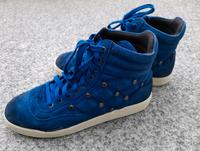 Just Cavalli Lederschuhe Sneakers blau Sachsen - Markkleeberg Vorschau