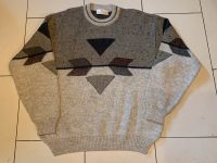 Vintage Pullover ProModa 52 L Woll-Mix Ethno Aztec Sherpa 80s 90s Düsseldorf - Stockum Vorschau