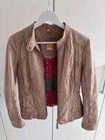 Hugo Boss Orange Sommer Lederjacke Jacke beige Gr. 38 Thüringen - Drei Gleichen Vorschau