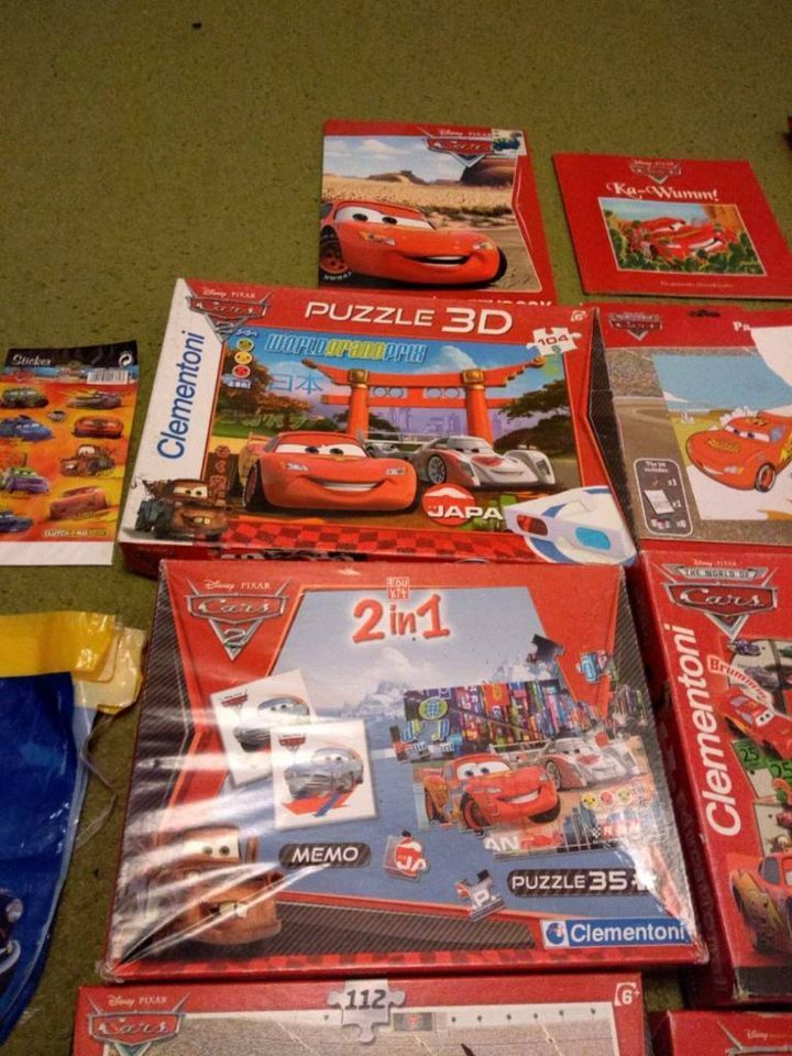 Auto Paket Disney Pixar Cars Ligthning Mc Quenn Puzzle ... in Leipzig