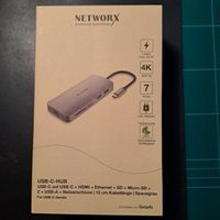 Networx USB-C Hub Multiadapter für MacBook, space grau Berlin - Mitte Vorschau