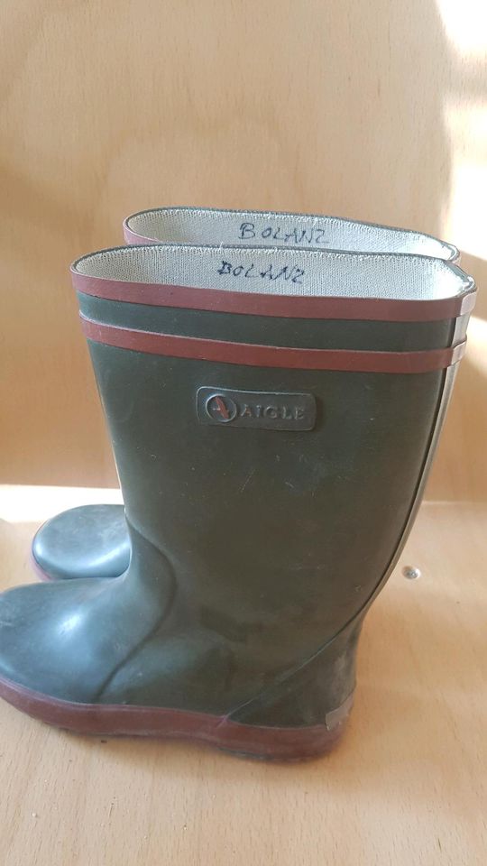 Aigle Gummistiefel 29 grün in Annaberg-Buchholz