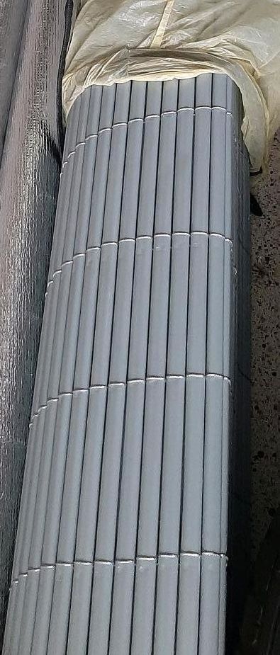 Sichtschutzmatte PVC 180 cm x 300 cm Silber in Schwabach
