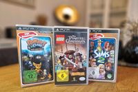 Sony PSP Spiele Sims 2 Ratchet & Clank Lego Fluch der Karibik Schwachhausen - Neu Schwachhausen Vorschau