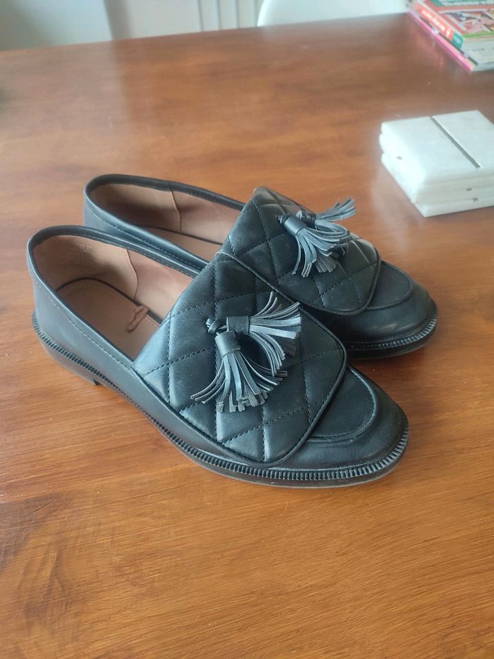 H&M Loafer Schuhe schwarz Gr 39 in Sersheim