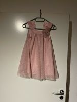 süßes Mädchen Kleid Gr. 122 rosa mit Punkten Tüll Babydoll Essen - Frillendorf Vorschau