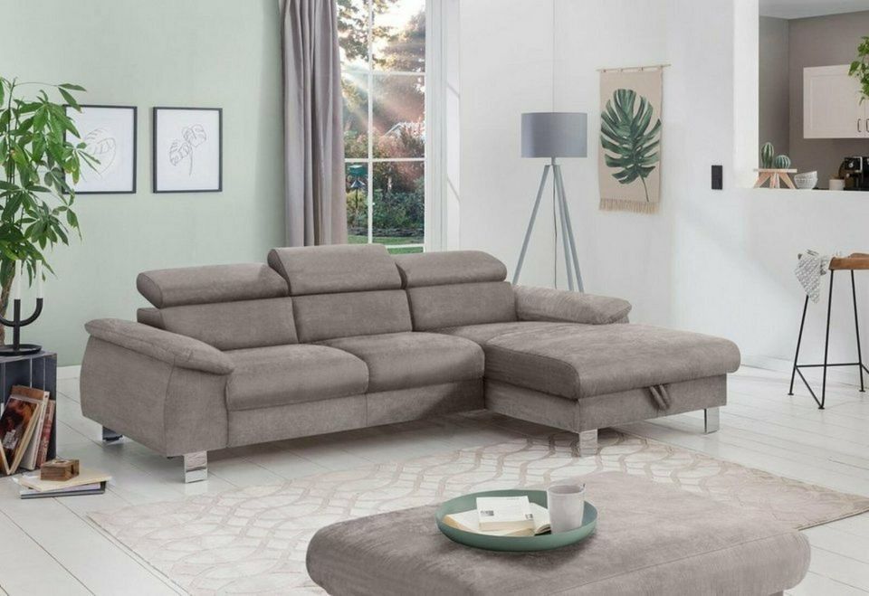 Eck-Sofa Kopf-Funktion 4 Farben Bettfunktion Option UVP 1702,-NEU in Lippstadt