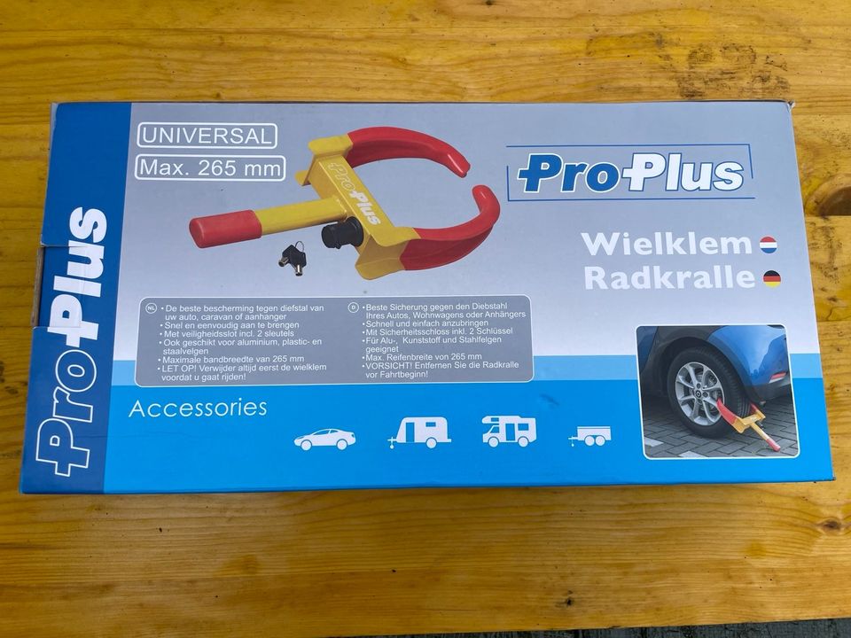 Pro Plus Radkralle, neu und OVP in Lobbach