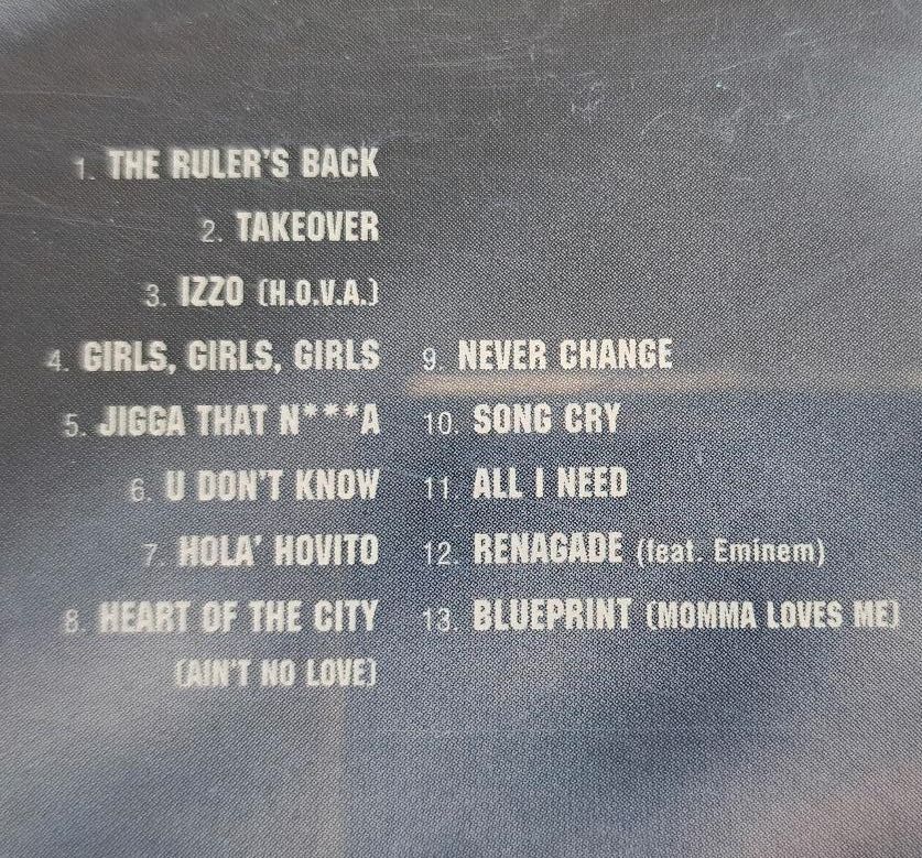 Jay-Z The Blueprint CD in Sauensiek