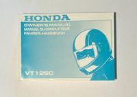 Honda VT 125C Fahrer-Handbuch Owner´s Manual deutsch englisch Thüringen - Gera Vorschau