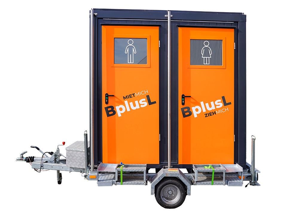 Mobiler Toilettenwagen | WC Container | Event in Limbach-Oberfrohna