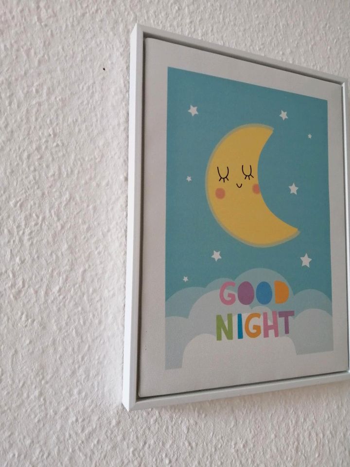 Bild mit Mond "Good night" in Rodewisch