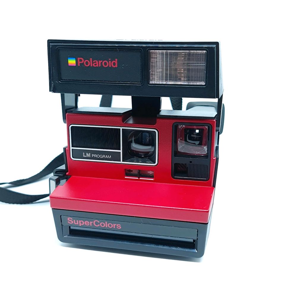 Polaroid Original RED / ROT Flash Vintage Instant Film Kamera in Frankfurt am Main