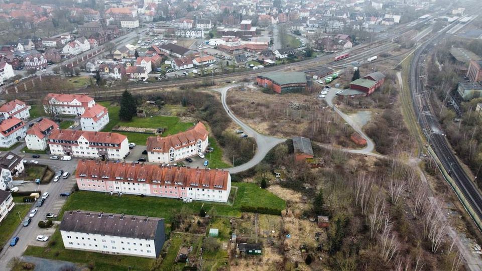 2,3 ha Grundstücksareal mit Planungsentwurf für Wohnbebauung in Northeim