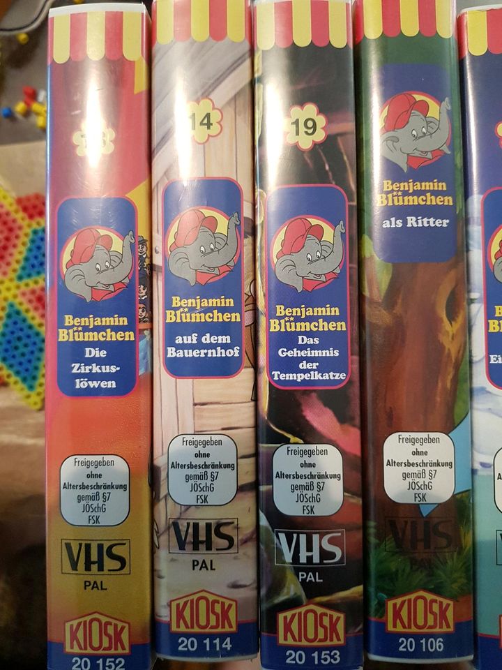 VHS Videokasette Benjamin Blümchen in Spremberg