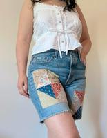 Levi's Bermuda shorts Limited Edition Patchwork Blumen Sachsen-Anhalt - Halle Vorschau