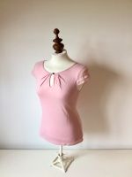 H&M Viskose Oberteil Shirt Auschnitt Knopf rosé Design rosa S Bayern - Ustersbach Vorschau