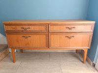 Vintage Holz Sideboard 60er 80er Regal TV Schrank 90er midcentury Hessen - Darmstadt Vorschau