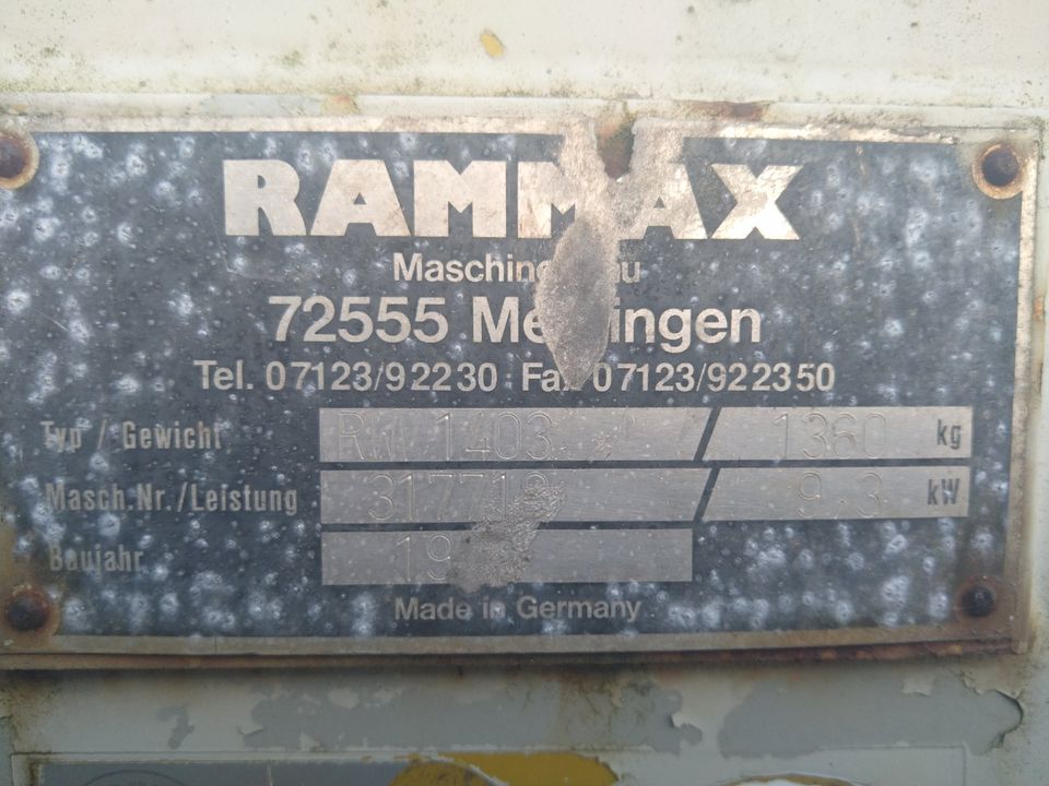 Rammax , 2 Stück in Zörbig