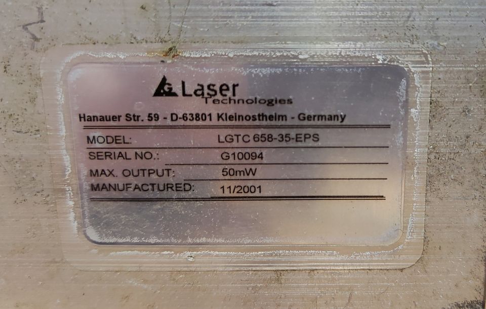 Cristal Diode Laser Power Supply DLPS 3 Labornetzgerät Netzteil in Castrop-Rauxel