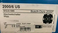 ! 10x Busch Jäger 2000/6 US Aus-/ Wechselschalter-Einsatz, NEU ! Thüringen - Meiningen Vorschau