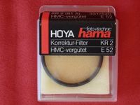 HOYA HAMA Korrektur-Filter KR 2 HMC-vergütet E52 Bayern - Blaichach Vorschau