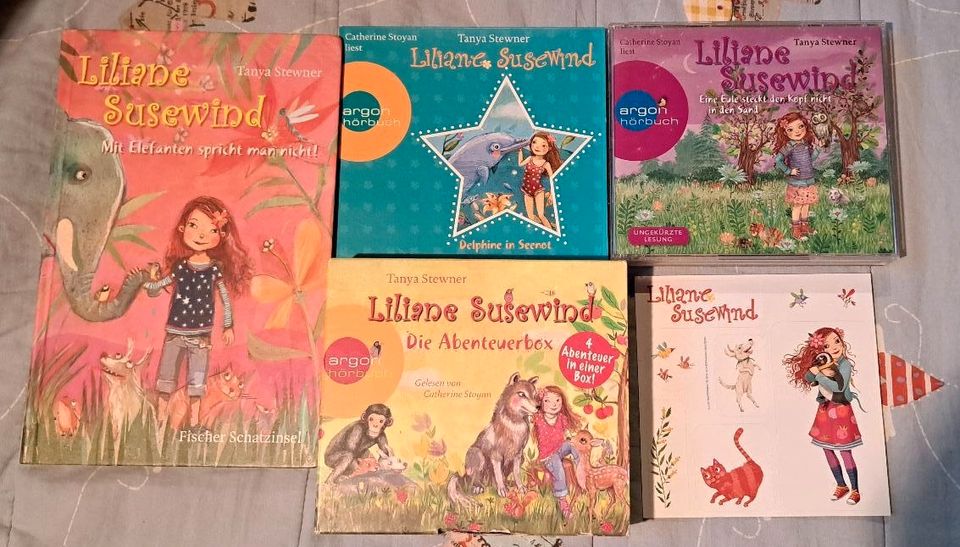 Versang inkl. 7x Liliane Susewind Sammlung Buch+CDs+Sticker in Bretten