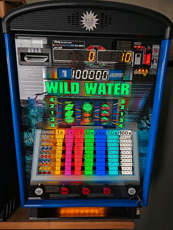 Spielautomaten Paket Merkur Egypt Fun und Wild Water in Friedeburg