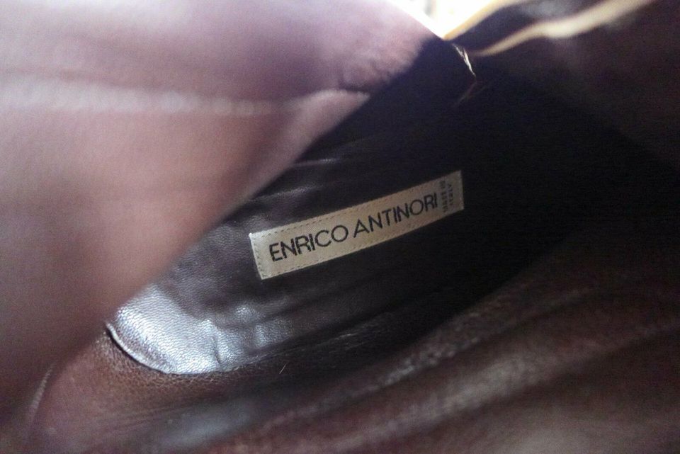 Enrico Antinori Stiefeletten Wildleder braun Gr 37 in Hamburg