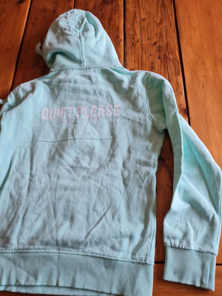 Quiet please hoodie hoody gr M türkis pullover neuwertig in Oldenburg