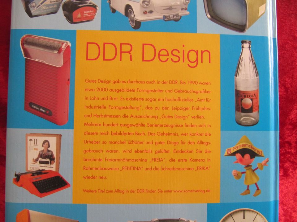 Buch DDR Design Günter Höhne Komet Verlag Top ! in Hoya