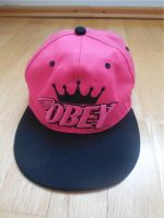 Cap Kopfbedeckung OBEY Pink Schwarz Snapback Krone München - Trudering-Riem Vorschau