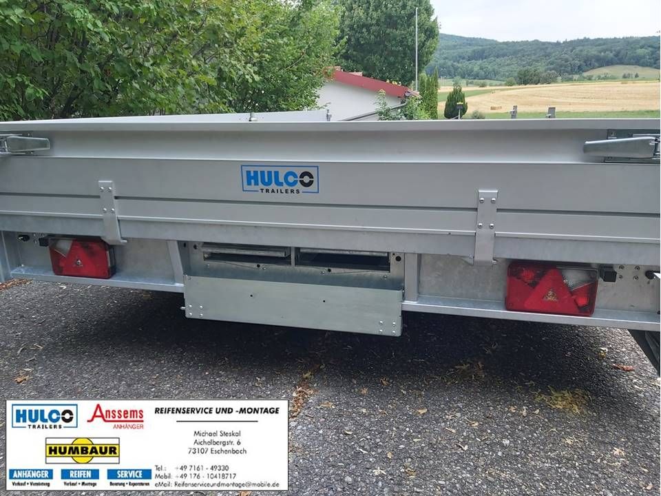 Hulco Medax 3560-611x223x30, 3-achs Anhänger inkl. Auffahrrampen in Hechingen