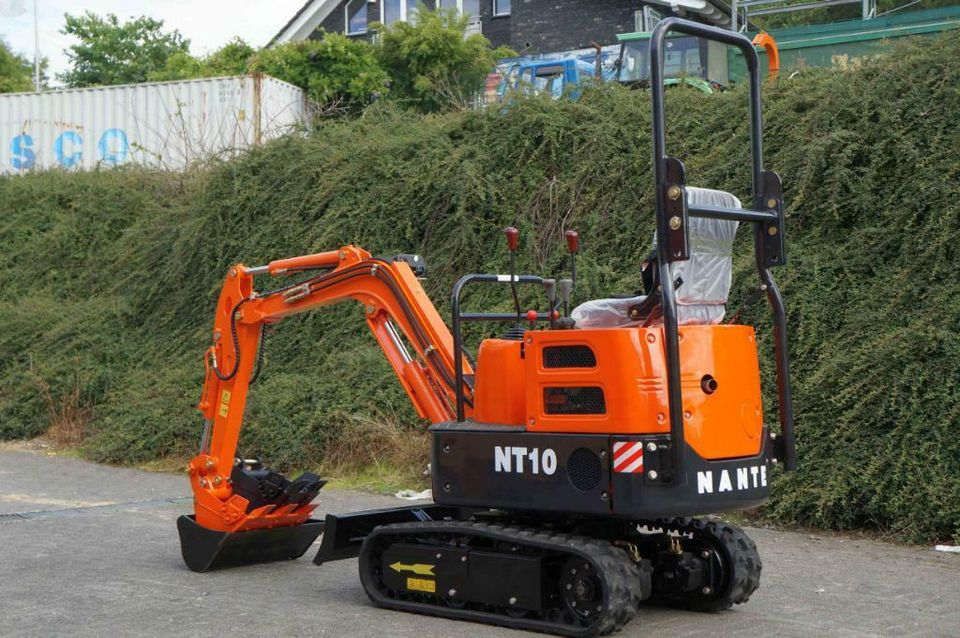 Minibagger Nante NT10+MiniDumper+Plattformanhhänger * 12999,- € in Waldbröl