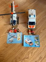 Playmobil Hubschrauber und Krankenwagen Hessen - Mücke Vorschau