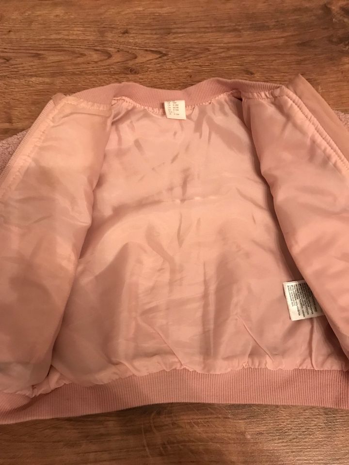 H&M Jacke Teddy-Kuschel-Jacke Größe 80 in Hemmingen