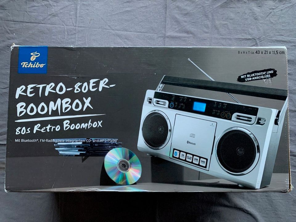 Tchibo Lenco SCD-580SI Retro Boombox Wandsbek MP3 CD FM kaufen | | Poppenbüttel Bluetooth Kleinanzeigen USB Hamburg Kleinanzeigen CD eBay jetzt in gebraucht ist Player 
